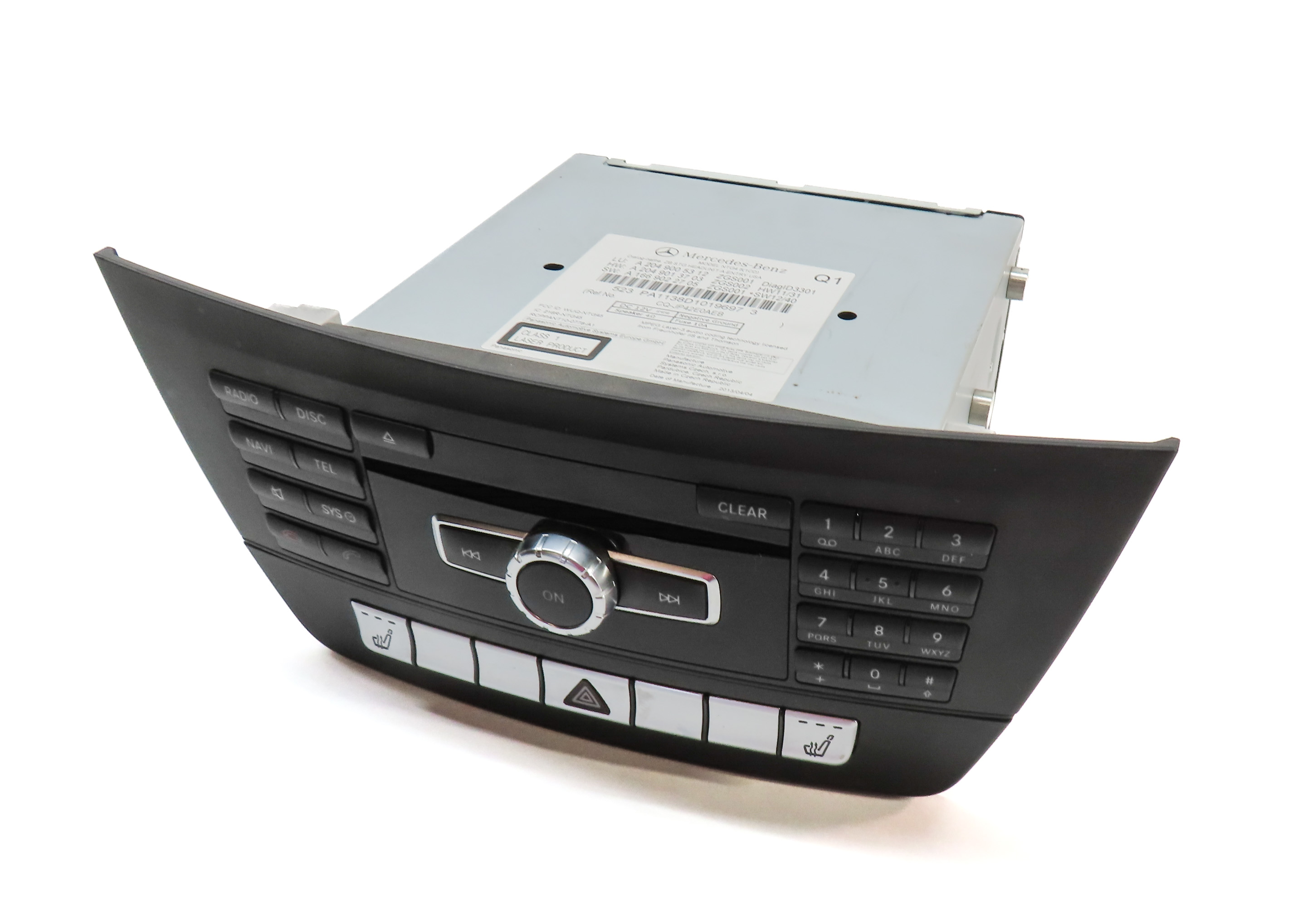 2013 MERCEDES BENZ C250 C300 C350 (W204) GPS NAVIGATION CD RADIO STEREO RECEIVER — exact item pictured